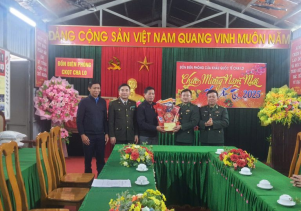 Ban quản lý VQG Phong Nha – Kẻ Bàng, Công đoàn Cơ sở VQG Phong Nha – Kẻ Bàng tổ chức các hoạt động thăm hỏi nhân dịp Tết Nguyên đán Ất Tỵ 2025