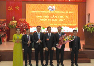 Tổ chức thành công Đại hội điểm Chi bộ Văn phòng BQL VQG Phong Nha – Kẻ Bàng lần thứ X, nhiệm kỳ 2025 – 2027