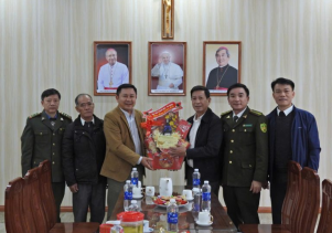 Lãnh đạo BQL VQG Phong Nha – Kẻ Bàng thăm, chúc mừng lễ Giáng sinh năm 2024