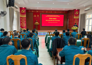 BQL VQG Phong Nha – Kẻ Bàng: Khai mạc huấn luyện Trung đội tự vệ năm 2025