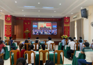 Đảng ủy Ban quản lý Vườn quốc gia Phong Nha – Kẻ Bàng tổ chức Hội nghị trực tuyến quán triệt và triển khai thực hiện Nghị quyết 66-NQ/TW và Nghị quyết 68-NQ/TW của Bộ Chính trị