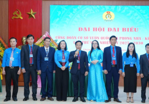 Đại hội đại biểu Công đoàn cơ sở VQG Phong Nha – Kẻ Bàng lần thứ VIII, nhiệm kỳ 2025 – 2030 thành công tốt đẹp