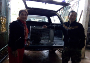 Tiếp nhận động vật hoang dã quý hiếm để chăm sóc, cứu hộ.