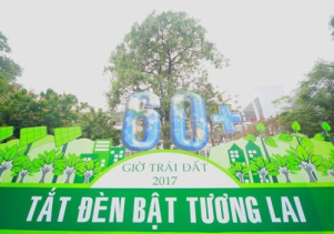 Phong Nha – Kẻ Bàng: Hưởng ứng chiến dịch Giờ Trái đất năm 2017