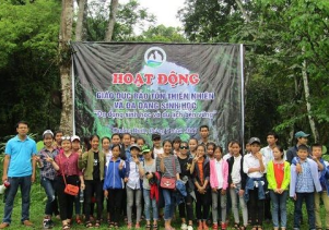 Phong Nha – Kẻ Bàng: Dã ngoại giáo dục thiên nhiên và đa dạng sinh học cho học sinh vùng đệm Vườn quốc gia