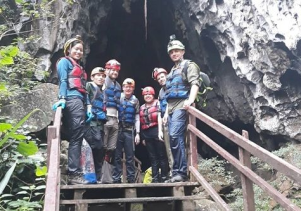 Đoàn nghiên cứu phối hợp với VQG Phong Nha – Kẻ Bàng nghiên cứu về cổ khí hậu tại khu vực Phong Nha – Kẻ Bàng