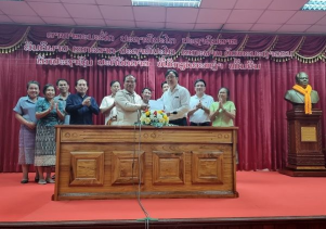 Chuyến công tác của đoàn cán bộ Vườn Quốc gia Phong Nha – Kẻ Bàng tại tỉnh Khăm Muồn, nước CHDCND Lào