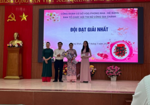 Công đoàn cơ sở VQG Phong Nha – Kẻ Bàng tổ chức các hoạt động chào mừng 114 năm ngày Quốc tế Phụ nữ (08/3/1910 – 08/3/2024)