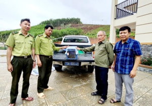 Trung tâm Cứu hộ, bảo tồn và Phát triển sinh vật tiếp nhận động vật do người dân tự nguyện giao nộp