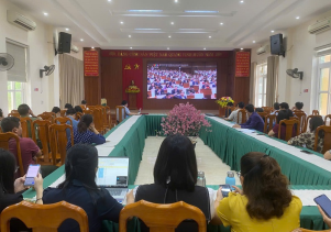 Đảng bộ BQL VQG Phong Nha – Kẻ Bàng tổ chức Hội nghị trực tuyến nghiên cứu, học tập, quán triệt và triển khai thực hiện Nghị quyết 79-NQ/TW, Nghị quyết 80-NQ/TW của Bộ Chính trị