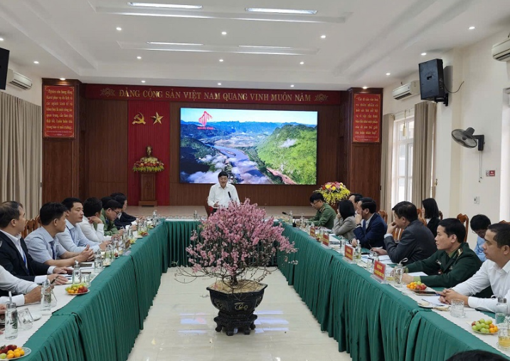 Chủ tịch UBND tỉnh Quảng Trị thăm và làm việc với Ban quản lý Vườn quốc gia Phong Nha - Kẻ Bàng