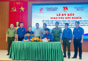 Tuổi trẻ VQG Phong Nha - Kẻ Bàng sôi nổi với chuỗi hoạt động kỷ niệm 95 năm Ngày thành lập Đoàn