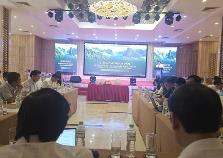 Hội nghị tham vấn ý kiến đối với dự thảo Kế hoạch quản lý di sản thế giới Vườn quốc gia Phong Nha – Kẻ Bàng giai đoạn 2026–2035, tầm nhìn đến năm 2045