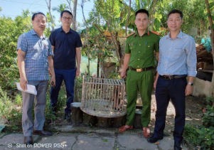 Tiếp nhận động vật hoang dã bị lạc sinh cảnh để cứu hộ