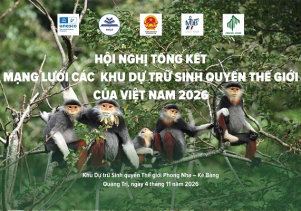 Phong Nha - Kẻ Bàng hướng tới Hội nghị tổng kết Mạng lưới các Khu Dự trữ sinh quyển thế giới của Việt Nam năm 2026